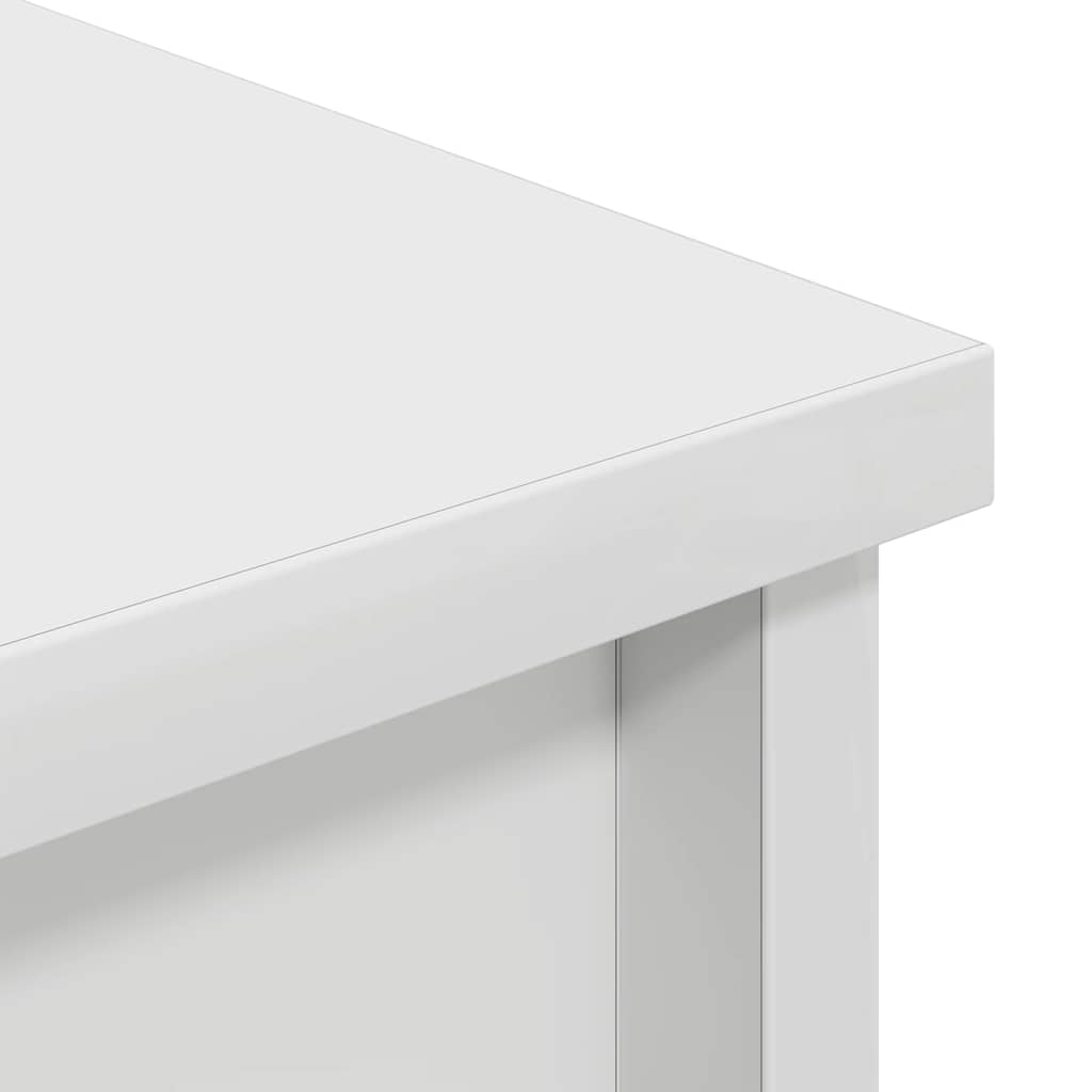 Highboard 50x35x180 cm spaanplaat wit is nu te koop bij PeponiXL, paradijselijk wonen!