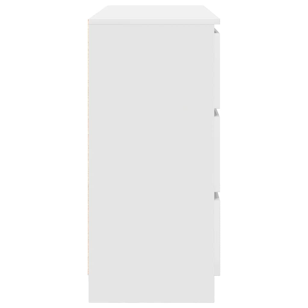 Dressoir 100x35x76 cm spaanplaat wit is nu te koop bij PeponiXL, paradijselijk wonen!