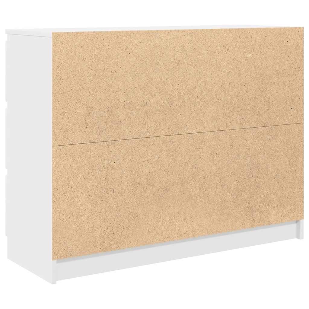 Dressoir 100x35x76 cm spaanplaat wit is nu te koop bij PeponiXL, paradijselijk wonen!