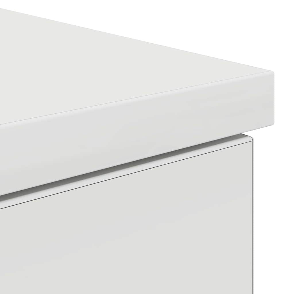 Bureau met lade met plank Wit 140 x 49 x 76 cm Bewerkt hout is nu te koop bij PeponiXL, paradijselijk wonen!