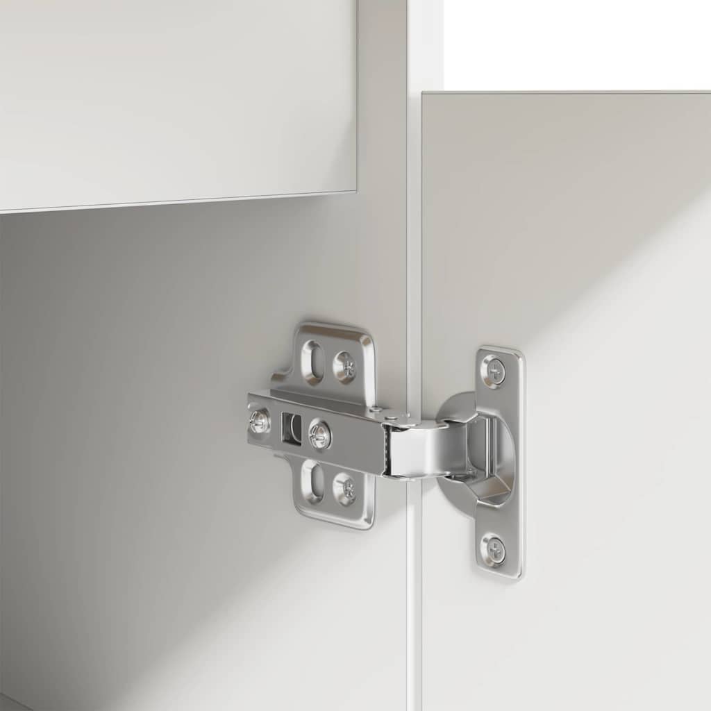 Bureau met lade met plank Wit 140 x 49 x 76 cm Bewerkt hout is nu te koop bij PeponiXL, paradijselijk wonen!