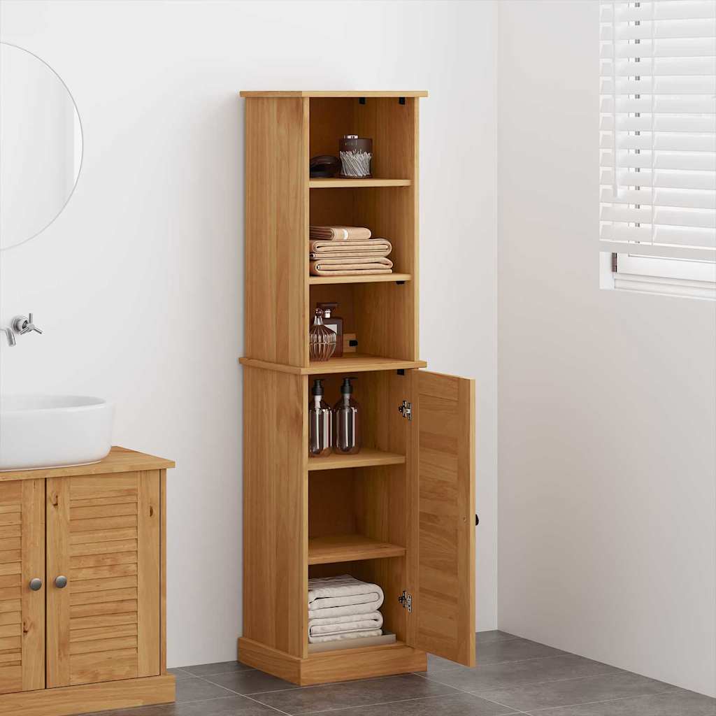 Badkamermeubelset met plank VIGO 2 pcs Bruin en Honingbruin is nu te koop bij PeponiXL, paradijselijk wonen!