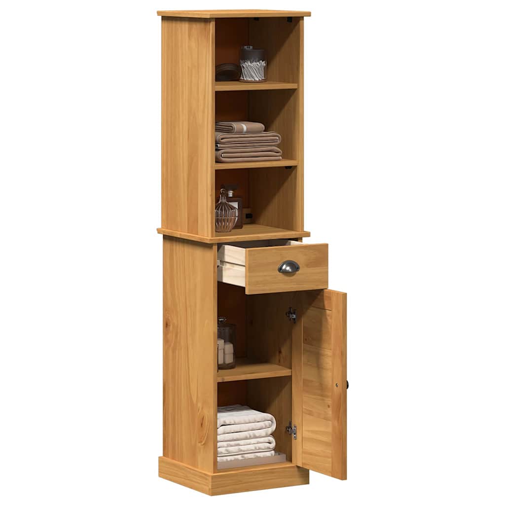 Badkamermeubelset met lade VIGO 2 pcs Bruin en Honingbruin is nu te koop bij PeponiXL, paradijselijk wonen!