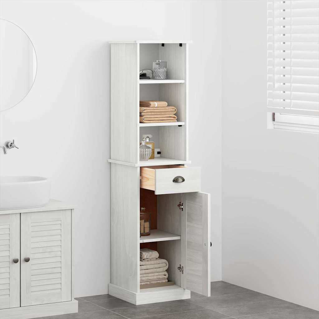 Badkamermeubelset met lade VIGO 2 pcs Wit en Antiek Wit is nu te koop bij PeponiXL, paradijselijk wonen!