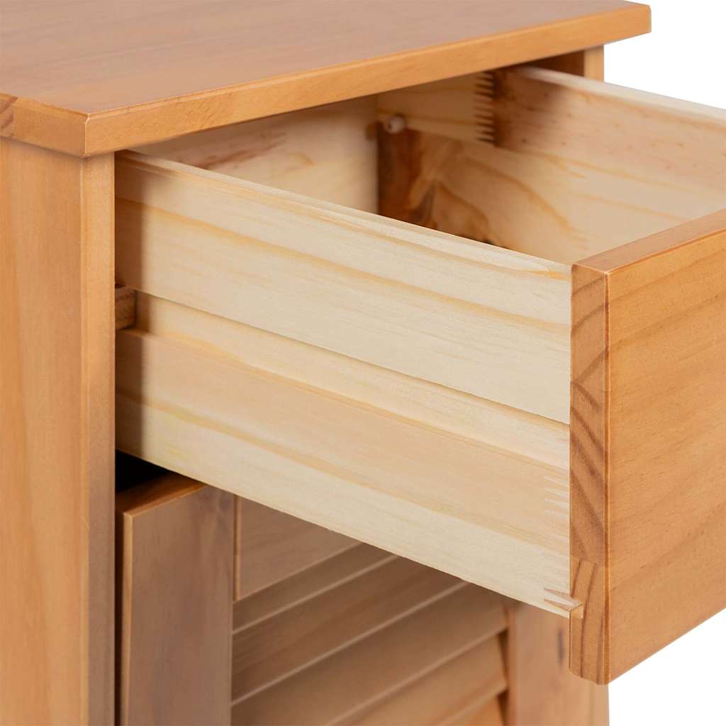 Badkamermeubelset met lade VIGO 2 pcs Bruin en Honingbruin is nu te koop bij PeponiXL, paradijselijk wonen!