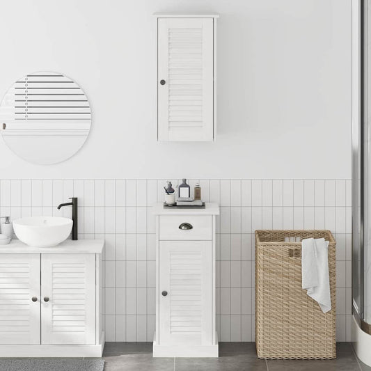 Badkamerkast VIGO 2 pcs Wit en Antiek Wit 37 x 34 x 80 cm is nu te koop bij PeponiXL, paradijselijk wonen!