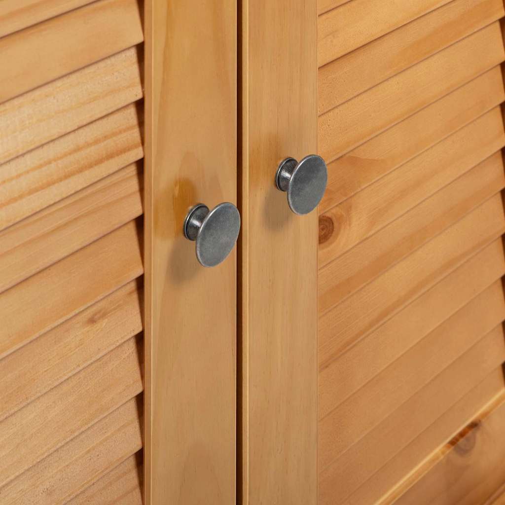 Badkamermeubelset met plank VIGO 2 pcs Bruin en Honingbruin is nu te koop bij PeponiXL, paradijselijk wonen!