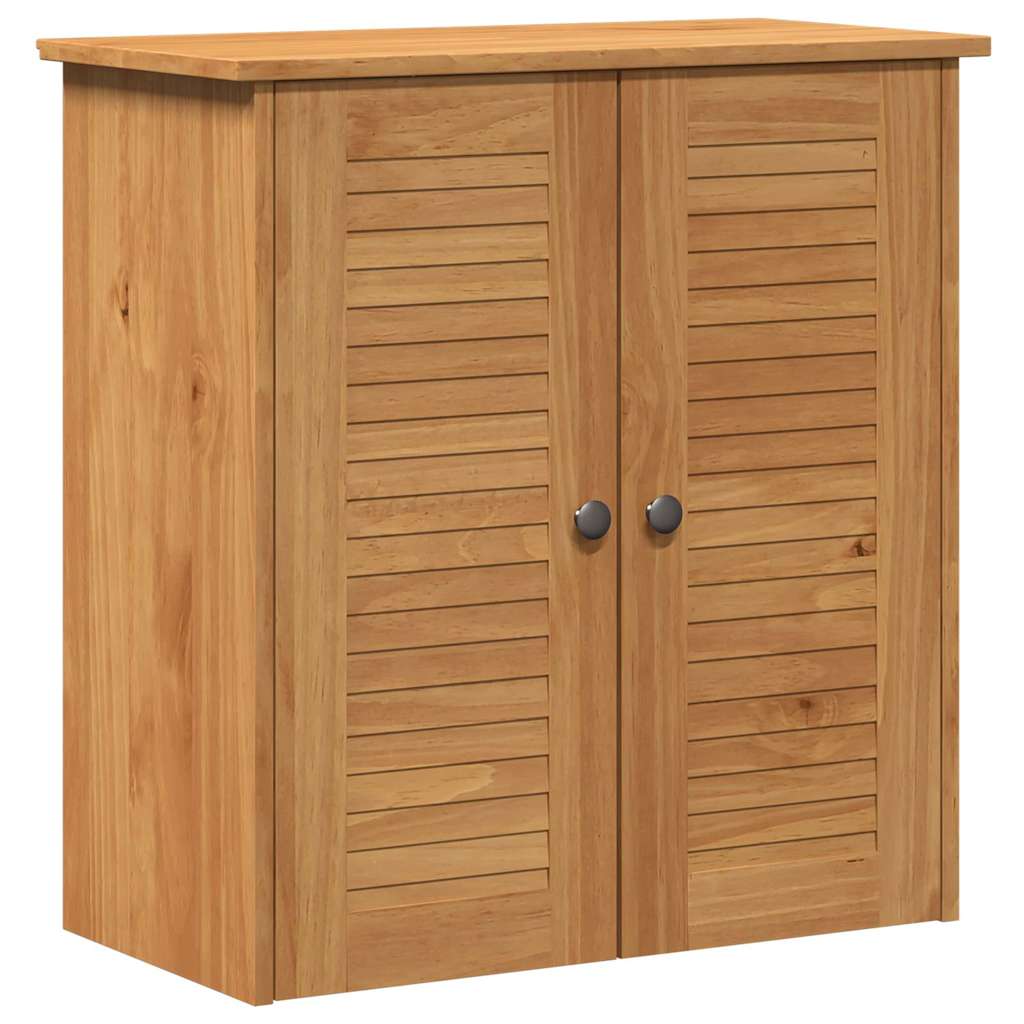 Badkamermeubelset met plank VIGO 2 pcs Bruin en Honingbruin is nu te koop bij PeponiXL, paradijselijk wonen!