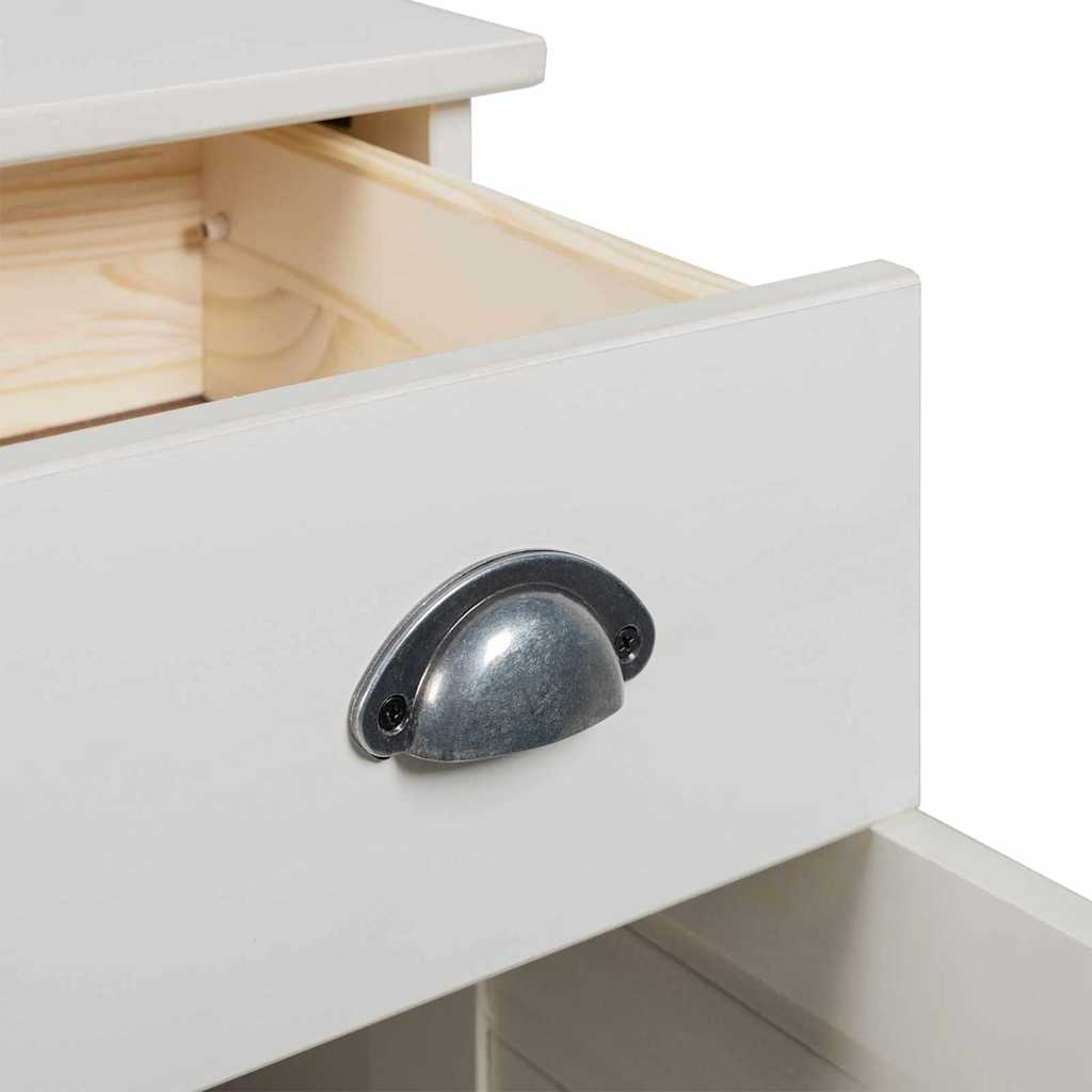 Badkamermeubelset met plank VIGO 2 pcs Wit en Antiek Wit is nu te koop bij PeponiXL, paradijselijk wonen!