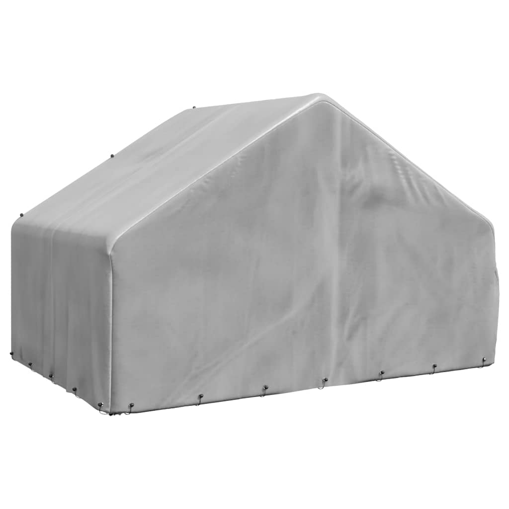 Hondenhok voor buiten met deksel 3x2x1,9 m gegalvaniseerd staal is nu te koop bij PeponiXL, paradijselijk wonen!
