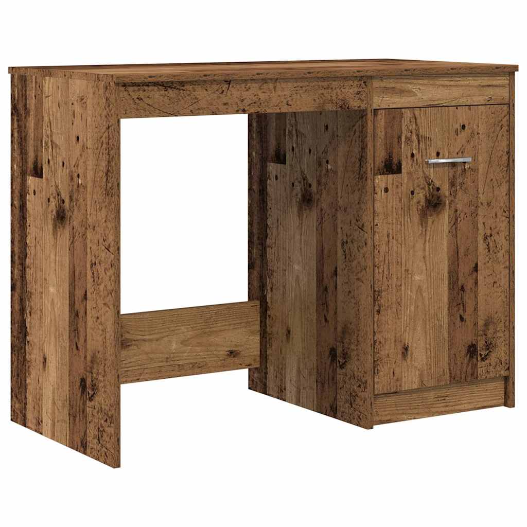 Bureau met kast Oud hout Bewerkt hout is nu te koop bij PeponiXL, paradijselijk wonen!