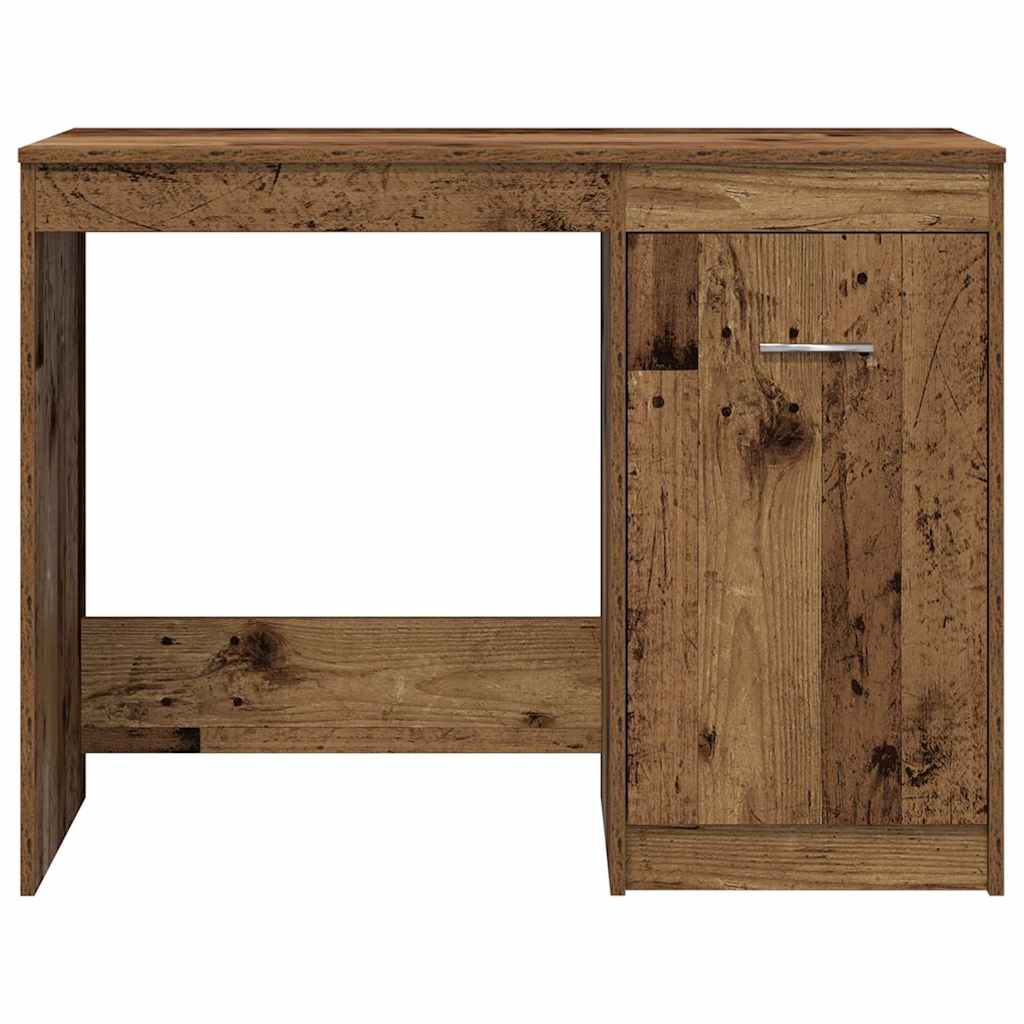 Bureau met kast Oud hout Bewerkt hout is nu te koop bij PeponiXL, paradijselijk wonen!