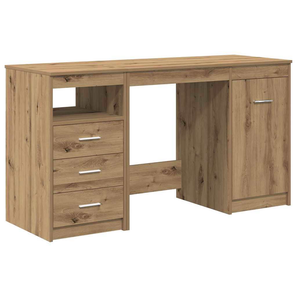Bureau met kast Artisan Oak Engineered Wood is nu te koop bij PeponiXL, paradijselijk wonen!