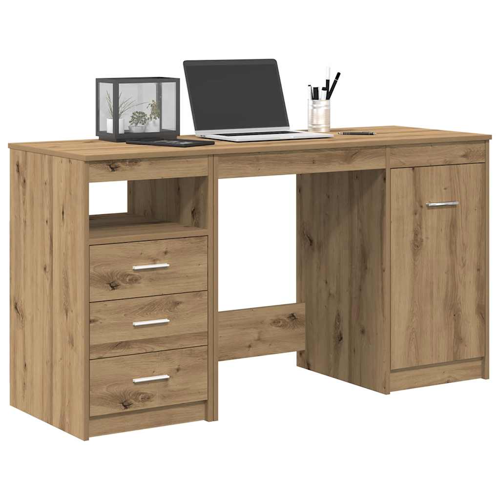 Bureau met kast Artisan Oak Engineered Wood is nu te koop bij PeponiXL, paradijselijk wonen!