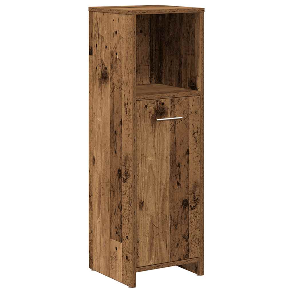 3-delige Badkamermeubelset bewerkt hout oud houtkleurig is nu te koop bij PeponiXL, paradijselijk wonen!