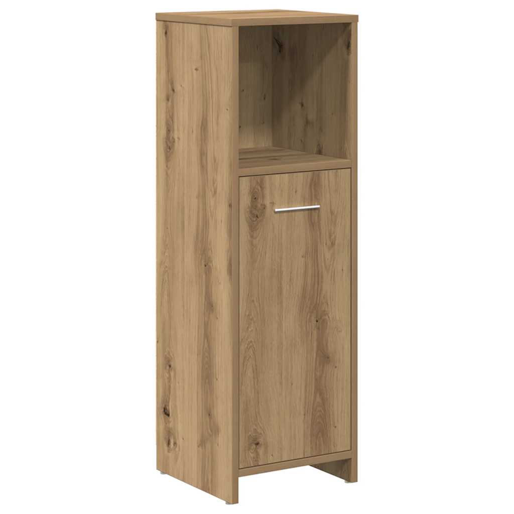 3-delige Badkamermeubelset bewerkt hout artisanaal eikenkleur is nu te koop bij PeponiXL, paradijselijk wonen!