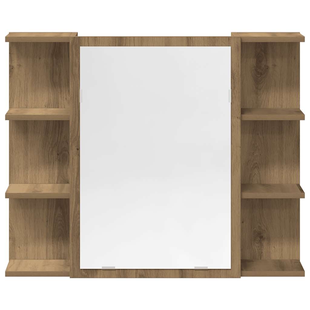 3-delige Badkamermeubelset bewerkt hout artisanaal eikenkleur is nu te koop bij PeponiXL, paradijselijk wonen!