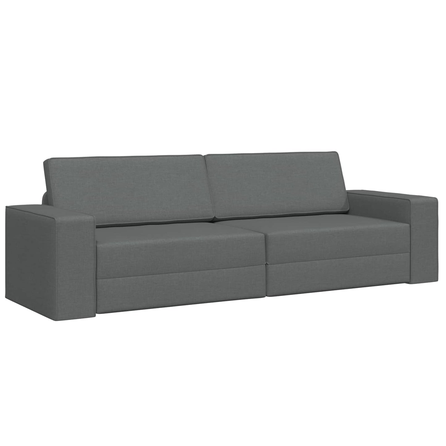 Slaapbank Donkergrijs 245 x 78 x 77 cm Stof is nu te koop bij PeponiXL, paradijselijk wonen!