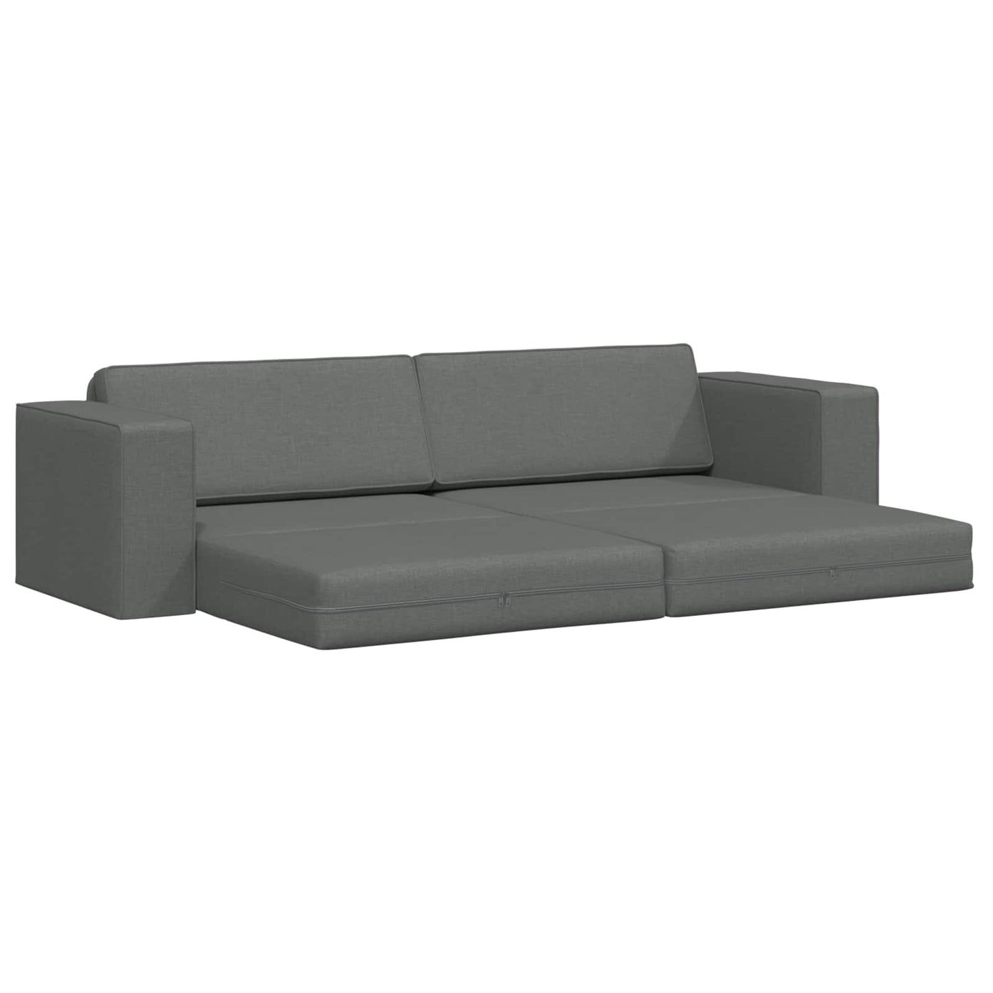 Slaapbank Donkergrijs 245 x 78 x 77 cm Stof is nu te koop bij PeponiXL, paradijselijk wonen!