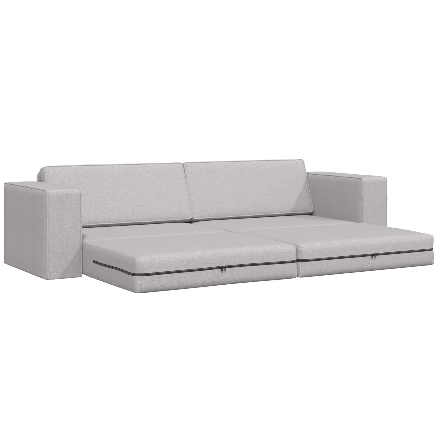 Slaapbank Wolkengrijs 245 x 78 x 77 cm Stof is nu te koop bij PeponiXL, paradijselijk wonen!