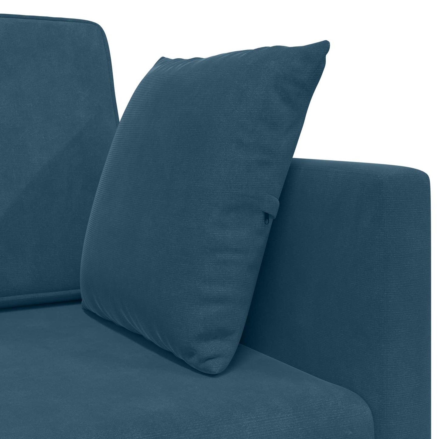 Vloerslaapbank Blauw 213 x 70 x 77 cm Fluweel is nu te koop bij PeponiXL, paradijselijk wonen!