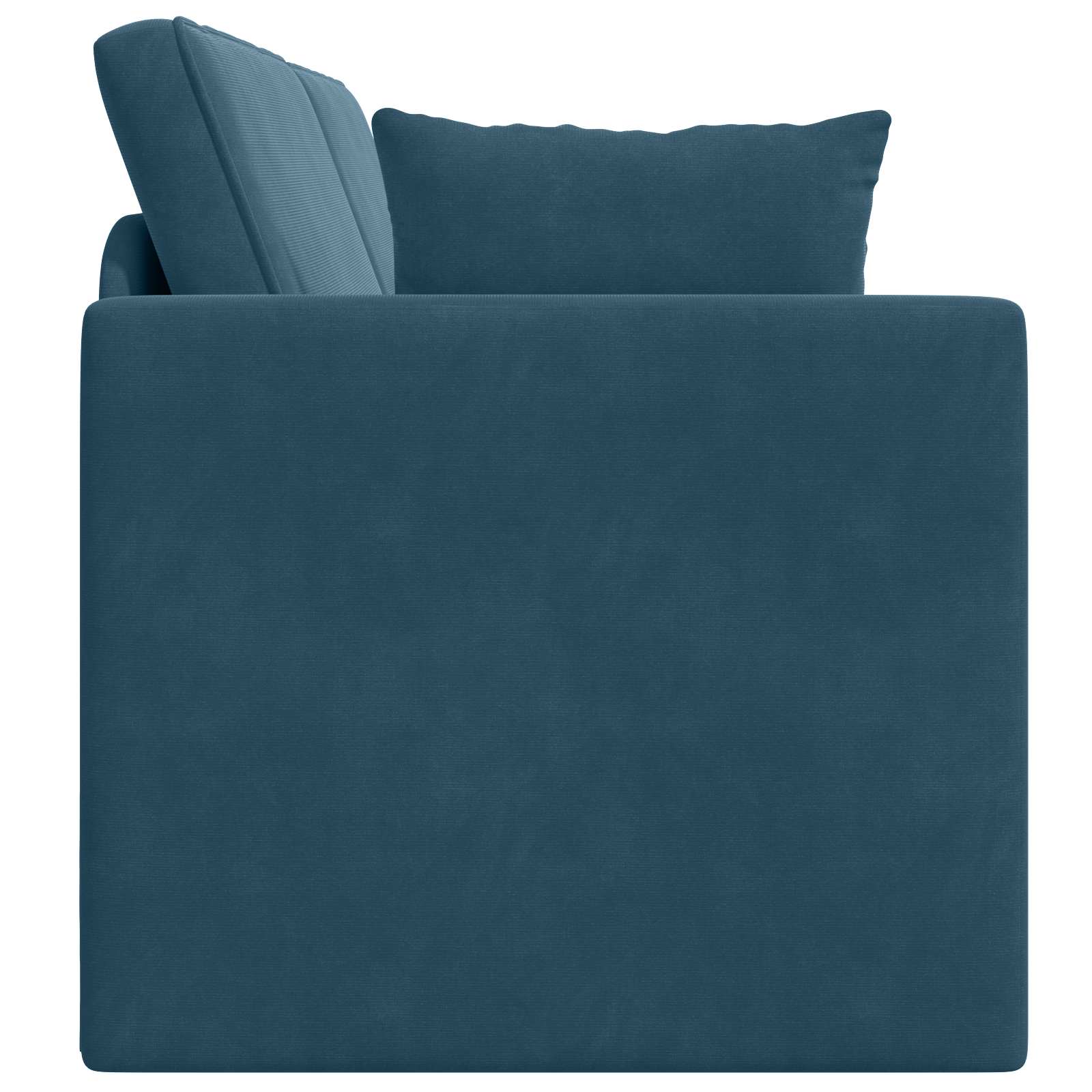 Vloerslaapbank Blauw 213 x 70 x 77 cm Fluweel is nu te koop bij PeponiXL, paradijselijk wonen!