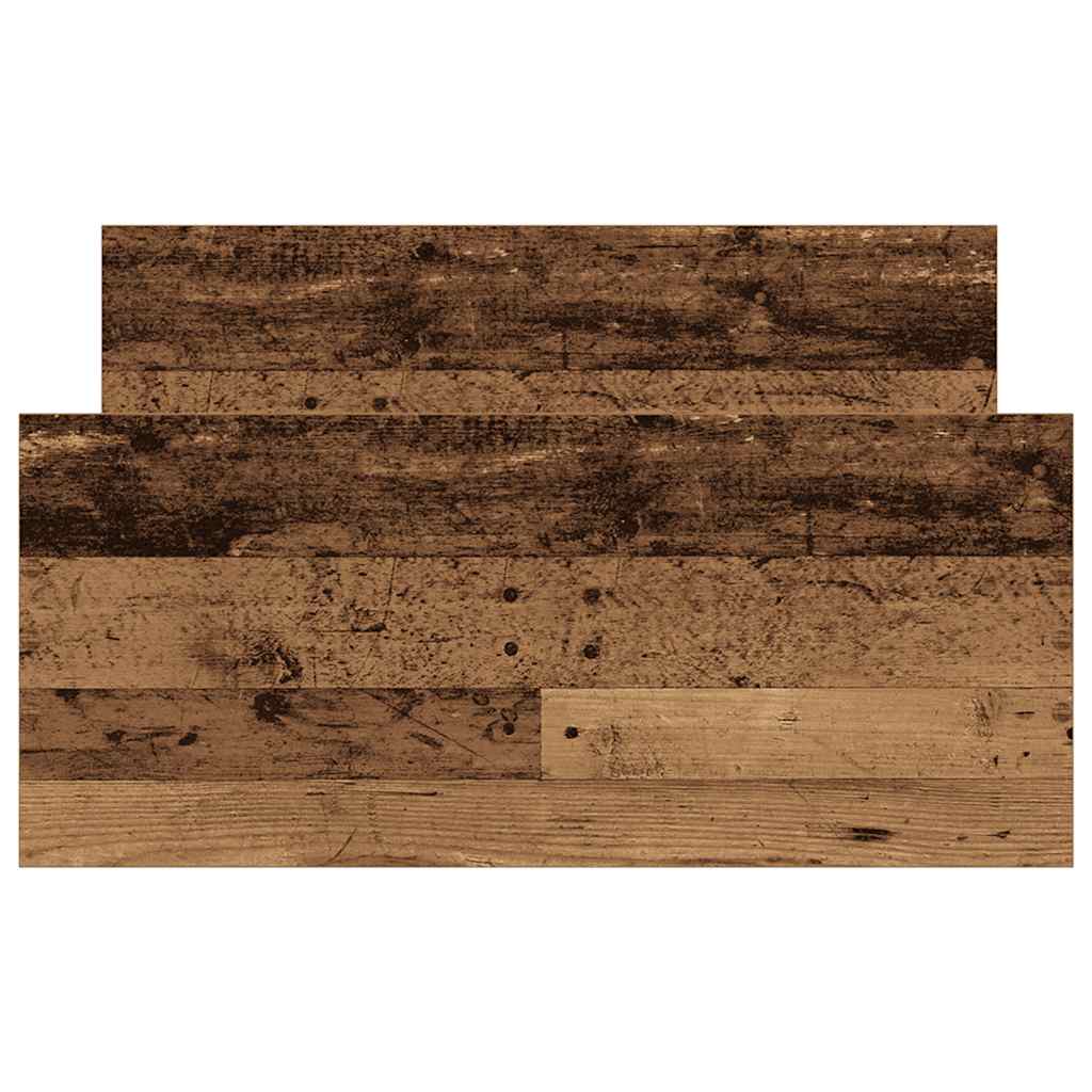 Bedframe zonder matras 100x200 cm bewerkt hout oud hout is nu te koop bij PeponiXL, paradijselijk wonen!