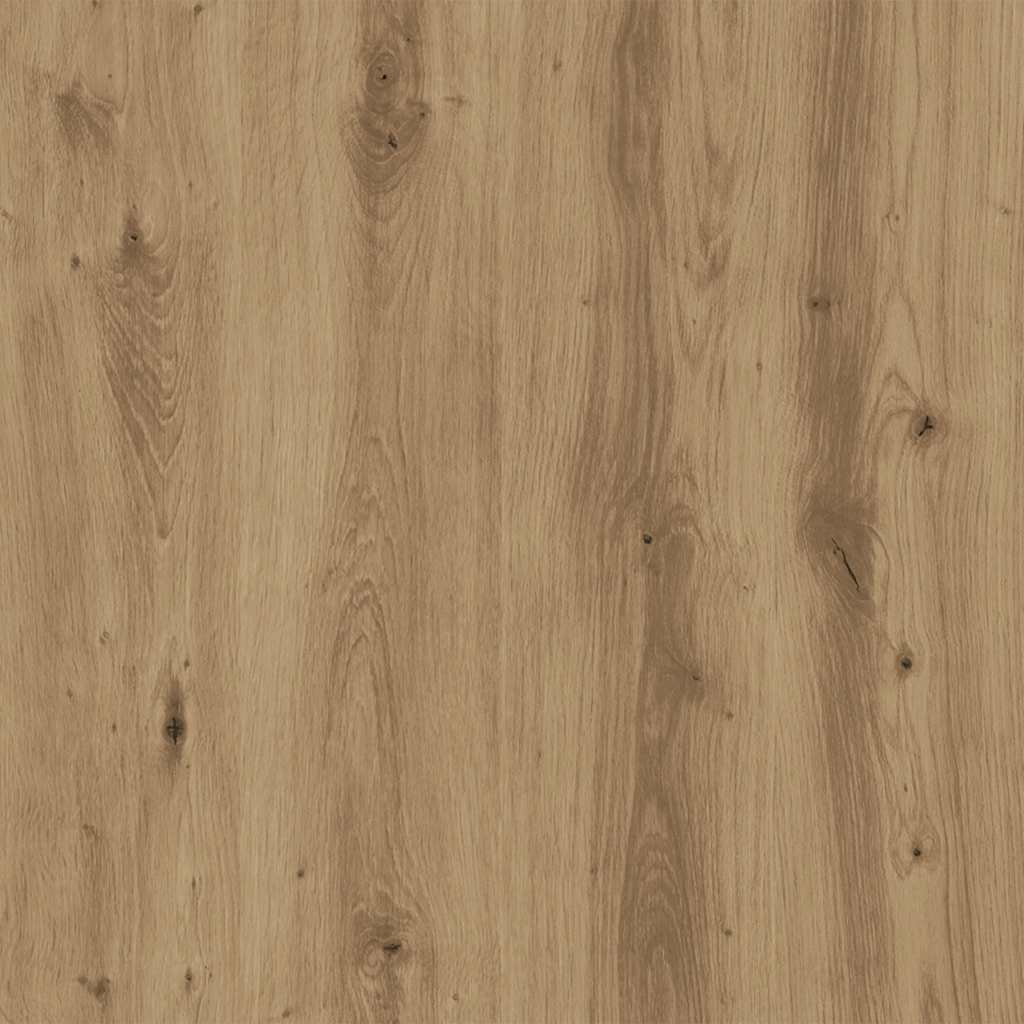 Bedframe zonder matras spaanplaat artisanaal eikenkleurig is nu te koop bij PeponiXL, paradijselijk wonen!