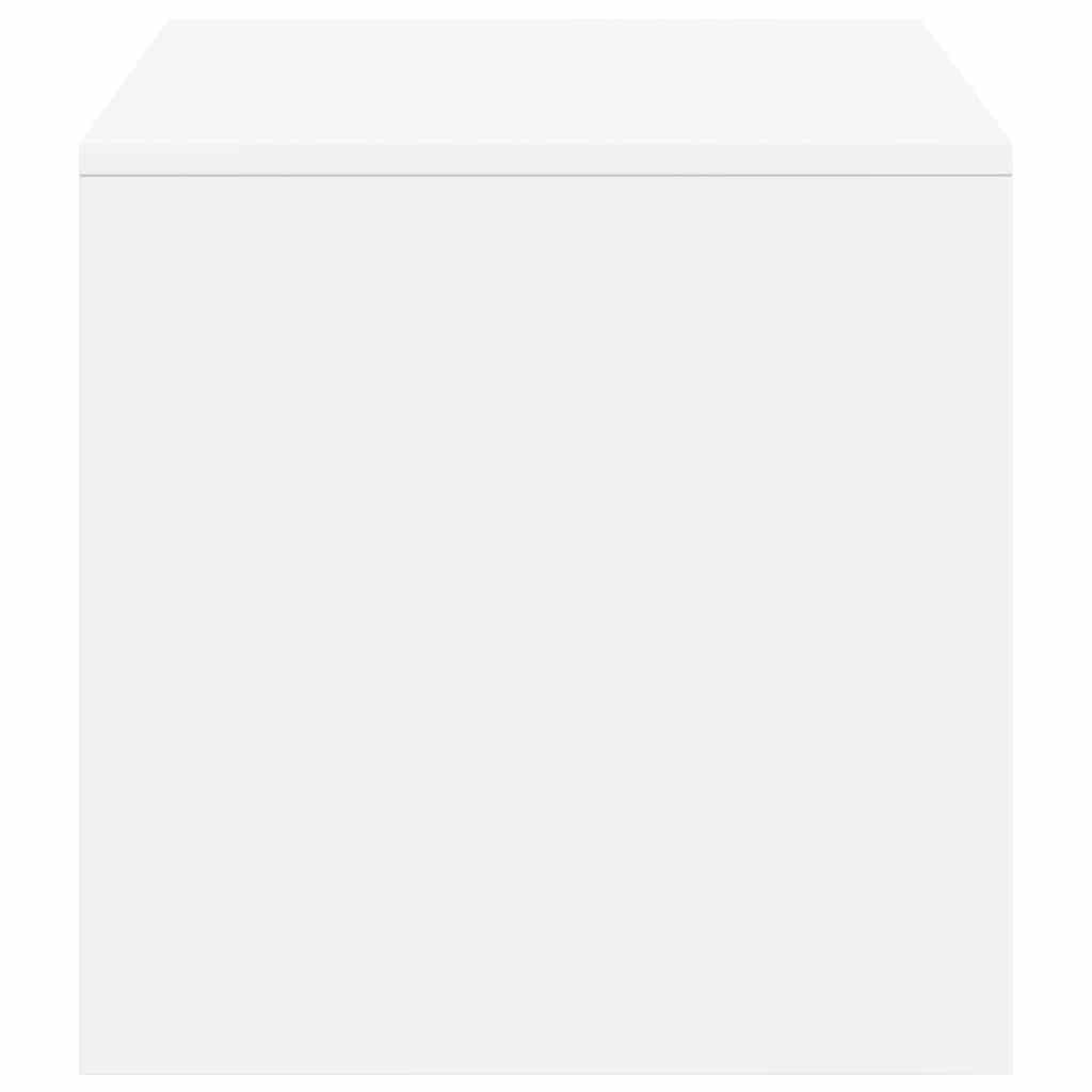 Tv-meubel 100x40x40 cm bewerkt hout wit is nu te koop bij PeponiXL, paradijselijk wonen!