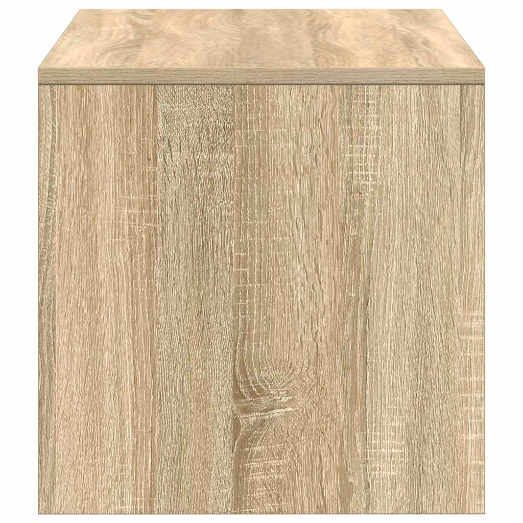 Tv-meubel 100x40x40 cm bewerkt hout sonoma eikenkleurig is nu te koop bij PeponiXL, paradijselijk wonen!