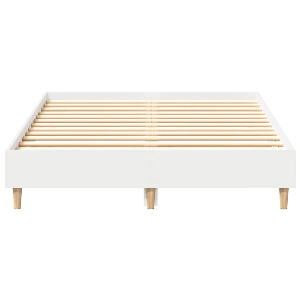 Bedframe zonder matras 120x200 cm spaanplaat wit is nu te koop bij PeponiXL, paradijselijk wonen!