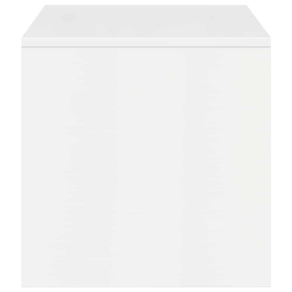 Tv-meubel 100x40x40 cm bewerkt hout hoogglans wit is nu te koop bij PeponiXL, paradijselijk wonen!