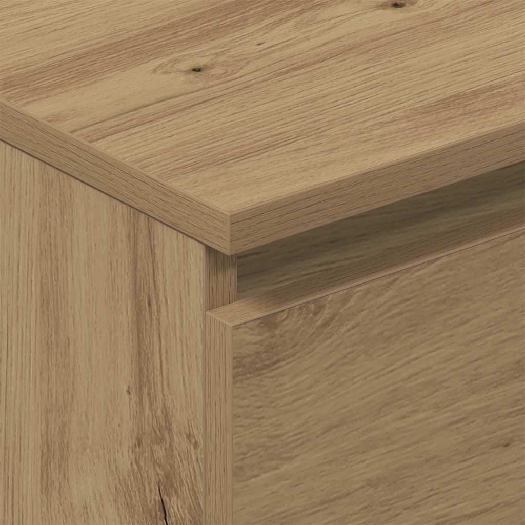 Dressoir 60x35x98,5 cm bewerkt hout artisanaal eikenkleur is nu te koop bij PeponiXL, paradijselijk wonen!