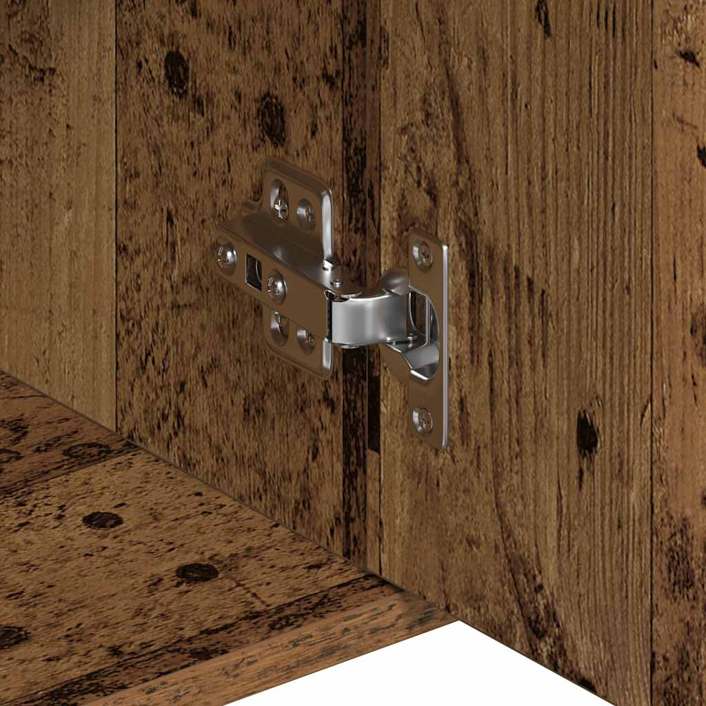 Dressoir 88x30x70 cm spaanplaat oud hout is nu te koop bij PeponiXL, paradijselijk wonen!