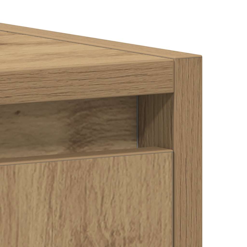 Wastafelkast 60x33x60 cm bewerkt hout artisanaal eikenkleurig is nu te koop bij PeponiXL, paradijselijk wonen!