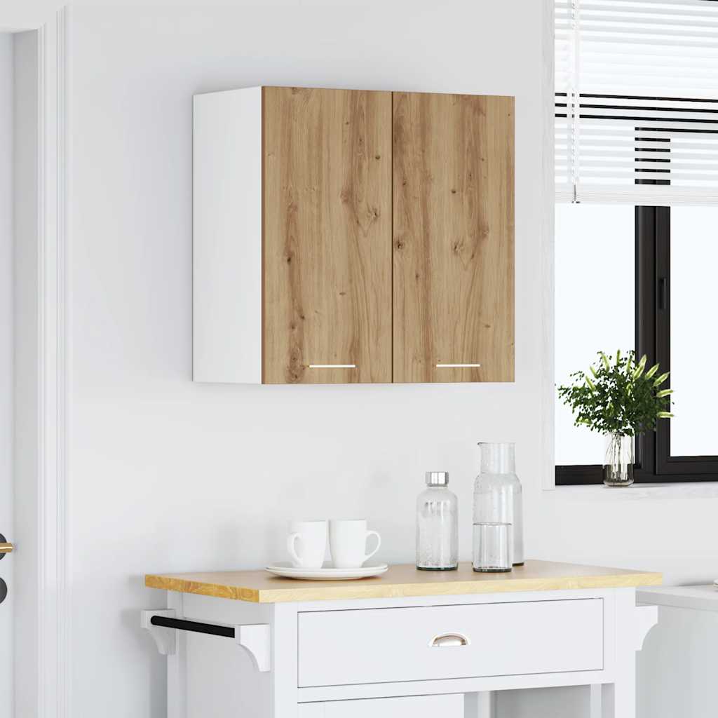 Keukenbovenkast Lyon 60x31x60 cm bewerkt hout ambachtelijk eikenkleurig is nu te koop bij PeponiXL, paradijselijk wonen!