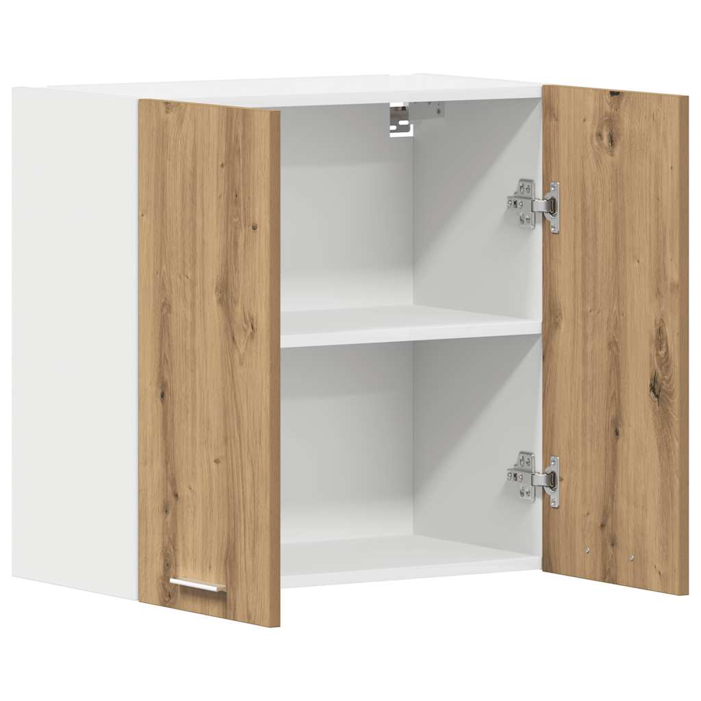 Keukenbovenkast Lyon 60x31x60 cm bewerkt hout ambachtelijk eikenkleurig is nu te koop bij PeponiXL, paradijselijk wonen!
