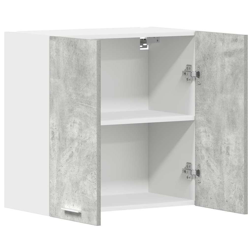 Keukenbovenkast 60x31x60 cm spaanplaat betongrijs is nu te koop bij PeponiXL, paradijselijk wonen!