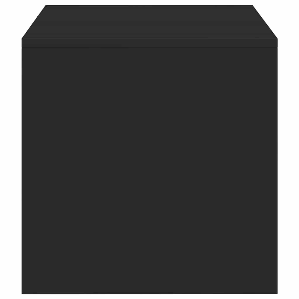 Tv-meubel 100x40x40 cm bewerkt hout zwart is nu te koop bij PeponiXL, paradijselijk wonen!