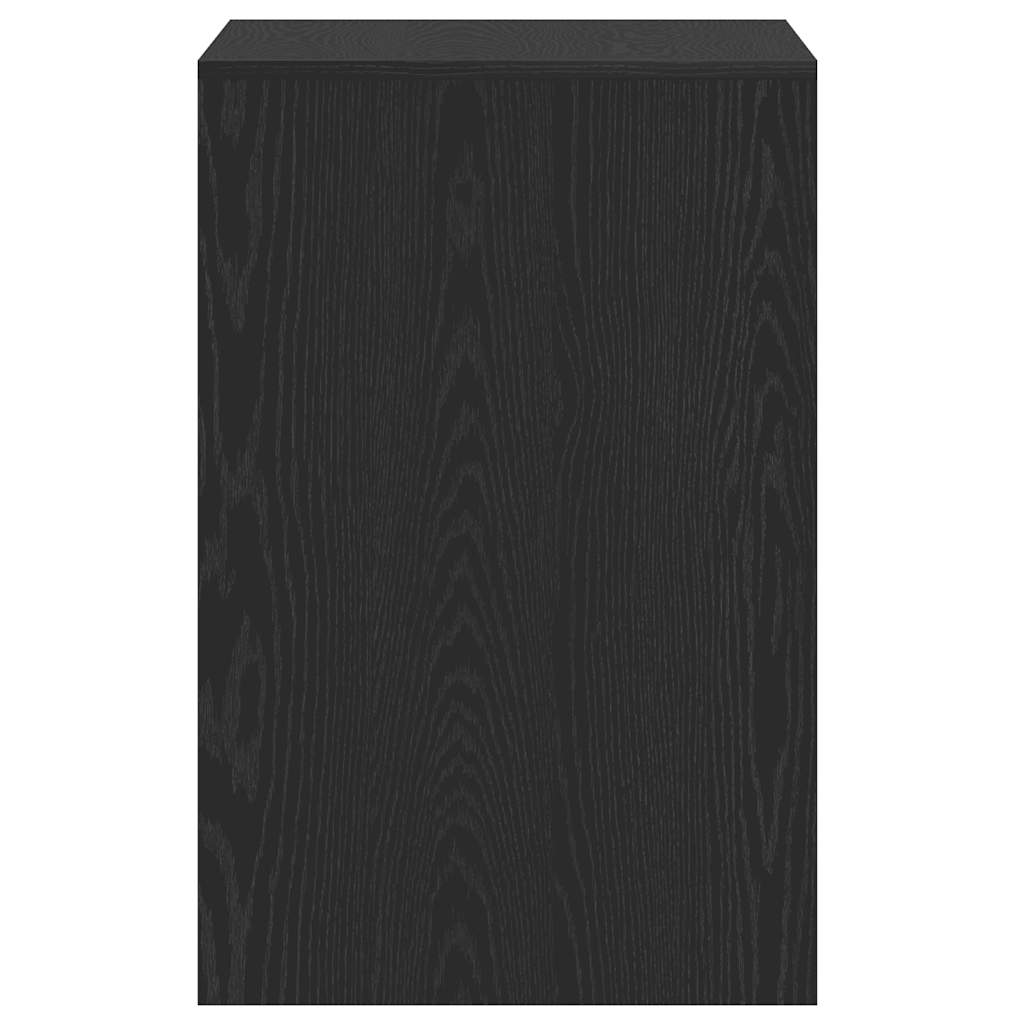 Bureau 101x50x76,5 cm spaanplaat zwart eikenkleurig is nu te koop bij PeponiXL, paradijselijk wonen!
