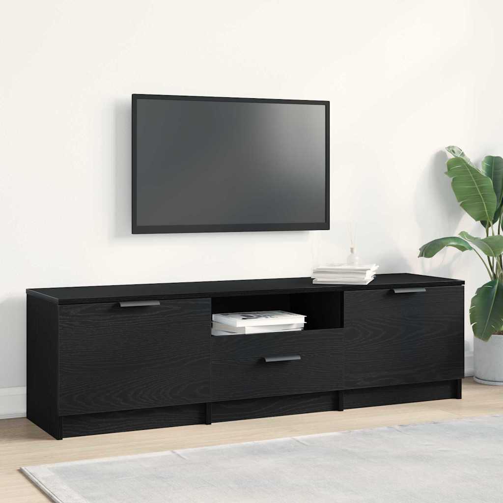 TV-kast met lade 140 x 35 x 40 cm Bewerkt hout is nu te koop bij PeponiXL, paradijselijk wonen!