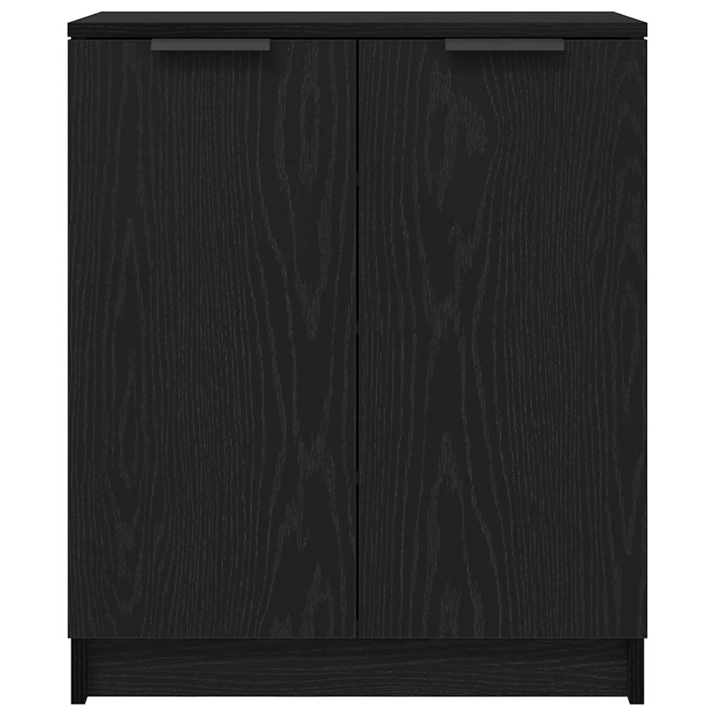 Schoenenkast met plank Zwart Eiken 59 x 35 x 70 cm Bewerkt hout is nu te koop bij PeponiXL, paradijselijk wonen!