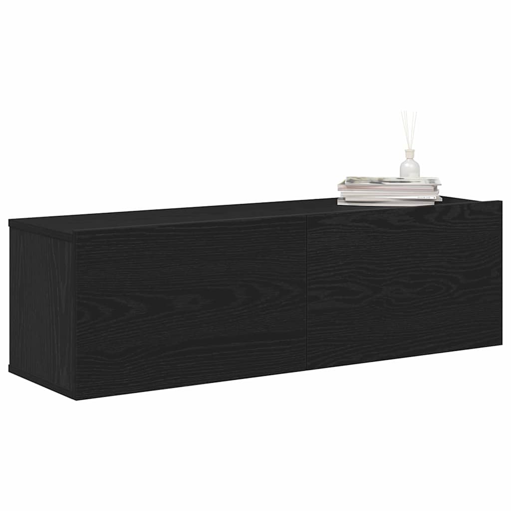 TV-kast 2 pcs Zwart 100 x 30 x 30 cm Bewerkt hout is nu te koop bij PeponiXL, paradijselijk wonen!
