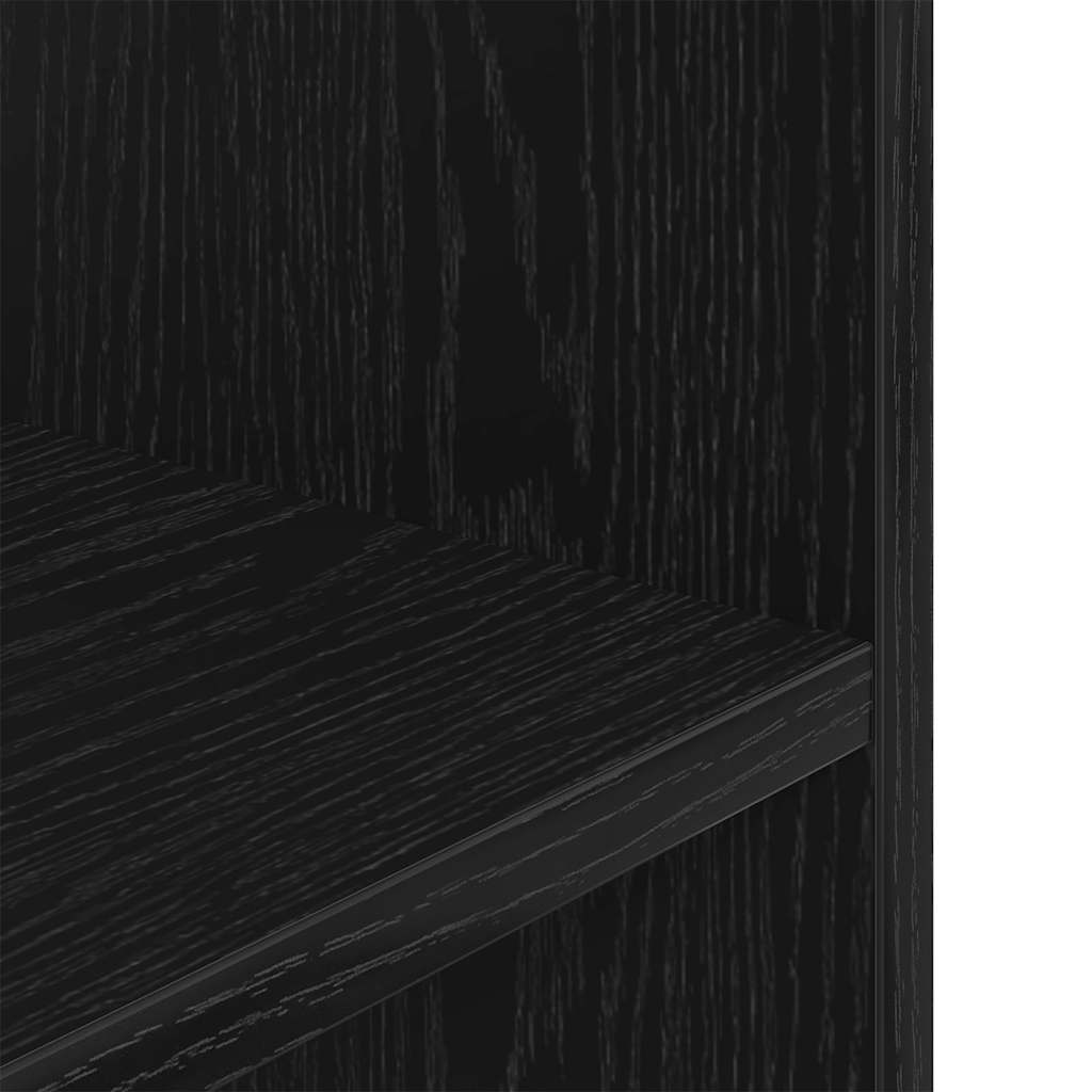 Aquariumstandaard Zwart Eiken 120x40x60 cm Bewerkt Hout is nu te koop bij PeponiXL, paradijselijk wonen!
