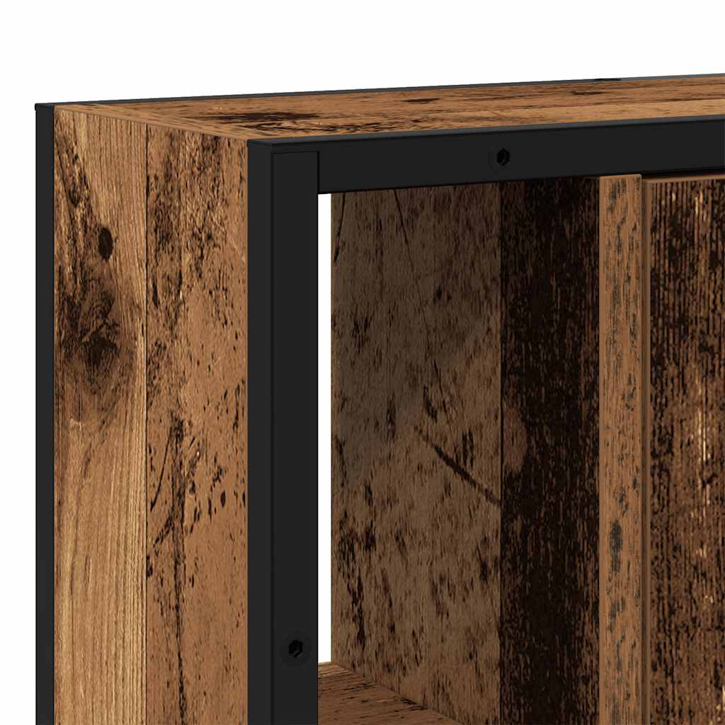 Badkamerspiegelkast 60x16x60 cm spaanplaat oud hout is nu te koop bij PeponiXL, paradijselijk wonen!