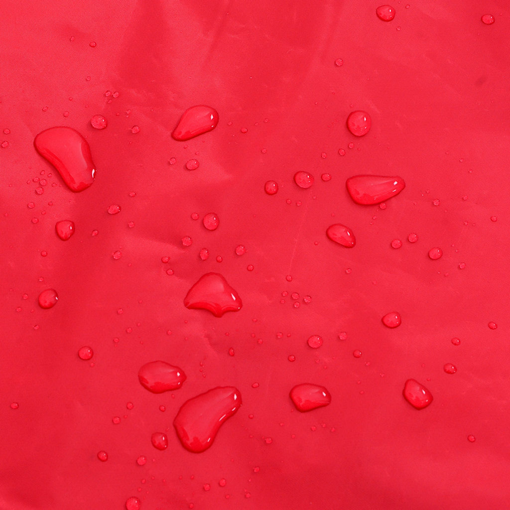 Hondenregenjas met reflecterende strips polyester rood M is nu te koop bij PeponiXL, paradijselijk wonen!