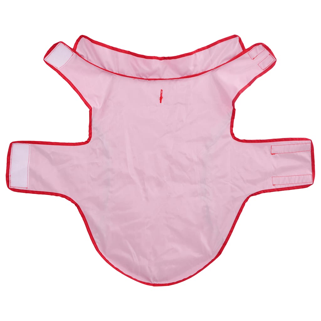 Hondenregenjas met reflecterende strepen Polyester Rood XL is nu te koop bij PeponiXL, paradijselijk wonen!