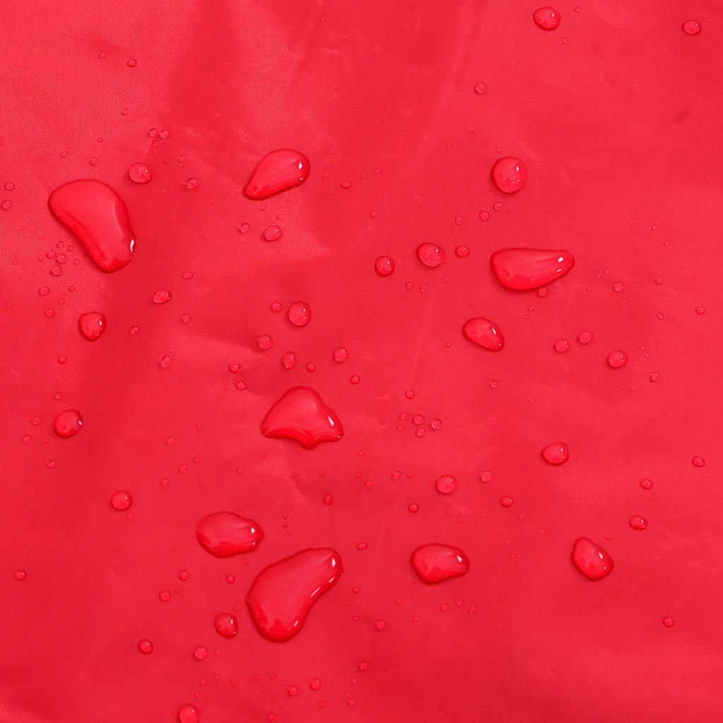 Hondenregenjas met reflecterende strips polyester rood 3XL is nu te koop bij PeponiXL, paradijselijk wonen!