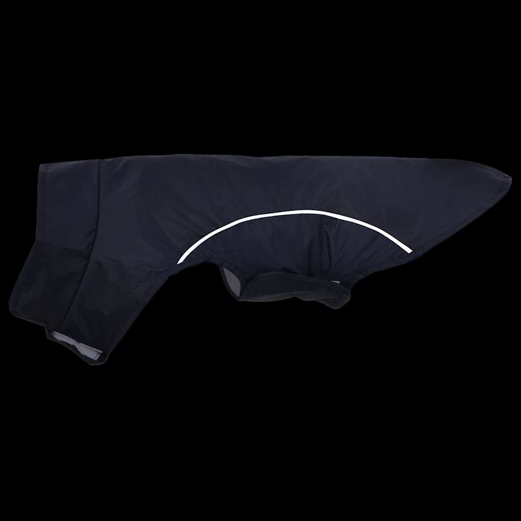 Hondenregenjas met reflecterende strips polyester blauw XXS is nu te koop bij PeponiXL, paradijselijk wonen!