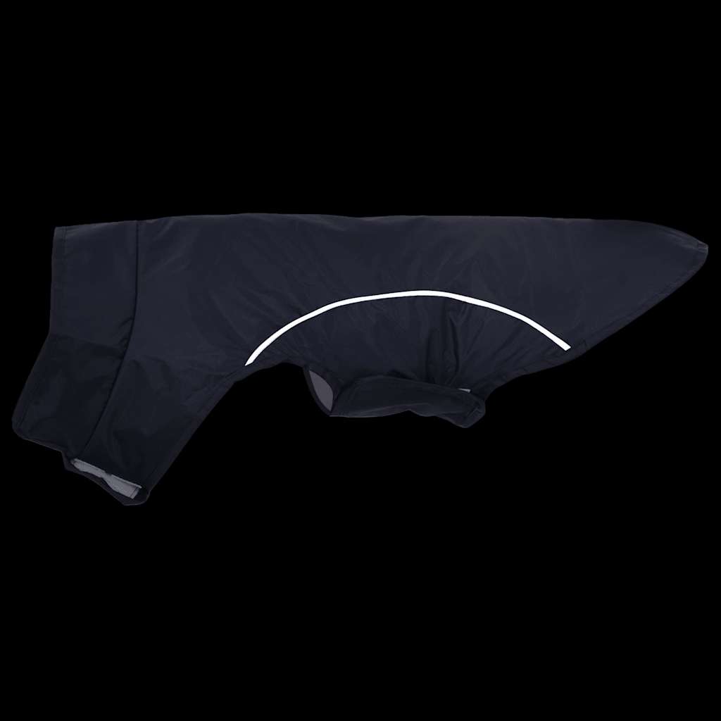 Hondenregenjas met reflecterende strips polyester blauw XS is nu te koop bij PeponiXL, paradijselijk wonen!